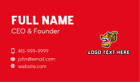Chinese Dragon Head Business Card Image Preview