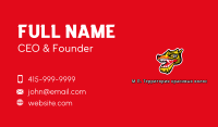 Chinese Dragon Head Business Card Image Preview