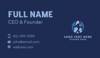 Earth Hand Institution Business Card Image Preview