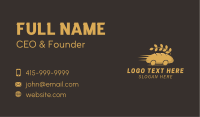 Bread Loaf Delivery Business Card Image Preview