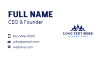 Cabin Lodge Pine Tree  Business Card Image Preview