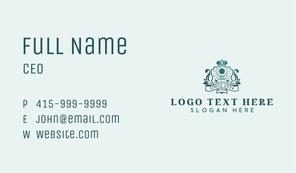 Academic Review Center Business Card Design Image Preview