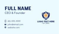 Sport Ball Team Shield Business Card Image Preview