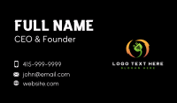 Natural Electric Plug Business Card Preview