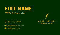 Voltage Electrical Energy  Business Card Image Preview