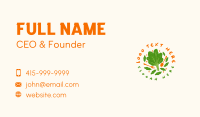 Spinach Salad Bar Business Card Image Preview