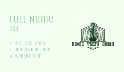 Shovel Gardening Horticulture Business Card Image Preview