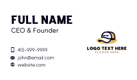 Trucker Cap Apparel Business Card Preview