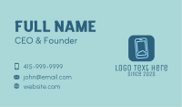 Phone Cloud Storage Business Card Image Preview
