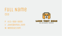 Headphones Puppy Dog Business Card Image Preview