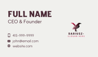 Eagle League Letter Y Business Card Image Preview