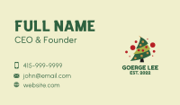 Christmas Tree Bauble Business Card Image Preview