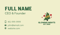 Christmas Tree Bauble Business Card Image Preview