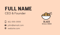 Asian Dumpling Diner Business Card Image Preview