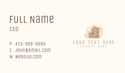 Real Estate House Architecture Business Card Image Preview