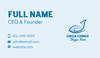 Simple Seafood Fish Business Card Image Preview