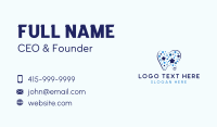 Star Dental Care Tooth Business Card Design