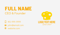 Cheese Chef Hat  Business Card Image Preview