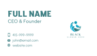 Human Volunteer Organization Business Card Image Preview