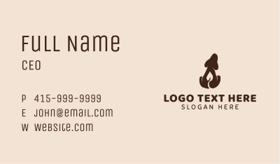 Organic Dog Food Business Card Image Preview