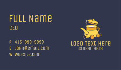 Teapot Delivery Service  Business Card