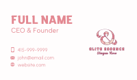 Fashion Ampersand Lettering Business Card Image Preview