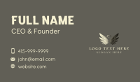 Religious Angel Wings Business Card Image Preview