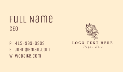 Beauty Pixie Creature Business Card Image Preview