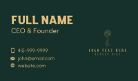 Wellness Woman Tree Business Card Preview