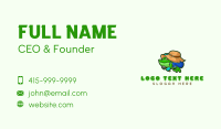 Landscaper Gardener Frog Business Card Preview