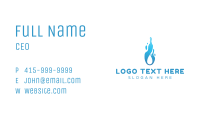 Droplet Liquid Flow Business Card Image Preview