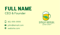 Natural Draft Beer  Business Card Image Preview