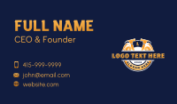 Roof Builder Carpentry Business Card Design