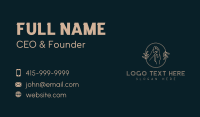 Premium Organic Foot Massage Business Card Design