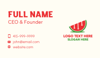 Melon Fruit Tech Business Card Image Preview