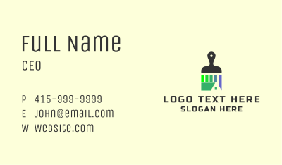 Home Roof Painting  Business Card