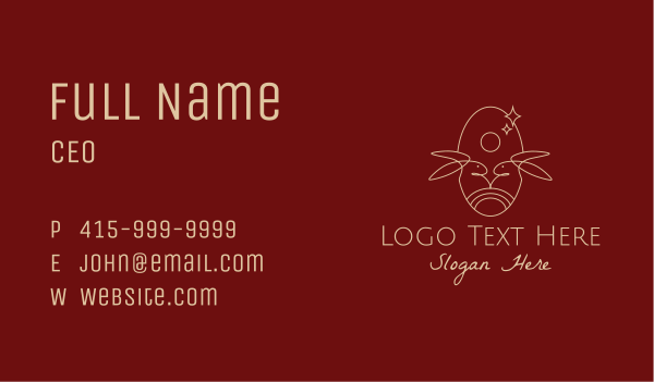 Dainty Rabbit Symbol Business Card Design Image Preview