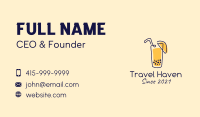 Fresh Juice Drink  Business Card Image Preview