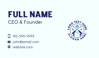 Sanitation Pressure Washing Business Card Design