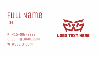 Red Esports Gaming  Business Card Image Preview