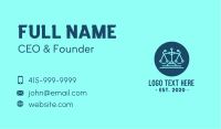 Legal Attorney Law Scales Technology Business Card Image Preview