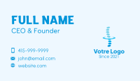 Chiropractic Spinal Cord Business Card Image Preview