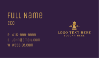 King Chess Tournament Business Card Image Preview