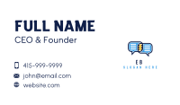 Podcast Chat Bubble Business Card Image Preview