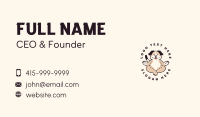 Dog Yoga Therapy Business Card Image Preview