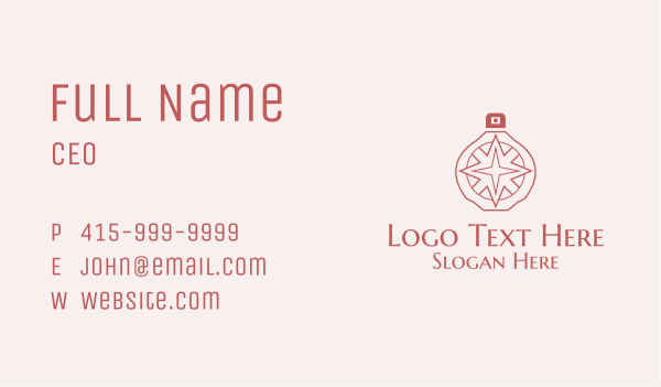 Star Bottle Perfume Business Card Design Image Preview