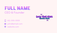 Fun Paint Splatter Business Card Image Preview