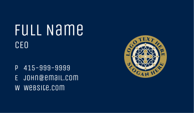 Holy Cross Worship Business Card Image Preview