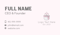 Scented Candle Gift  Business Card Image Preview