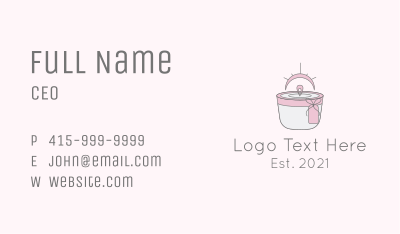 Scented Candle Gift  Business Card Image Preview
